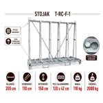 Foldable Small A-Frame Transport Cart