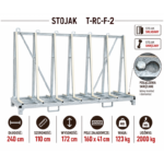 Foldable Large A-Frame Transport Cart (weha size)